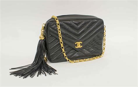 camera case bag chanel|chanel vintage tassel camera bag.